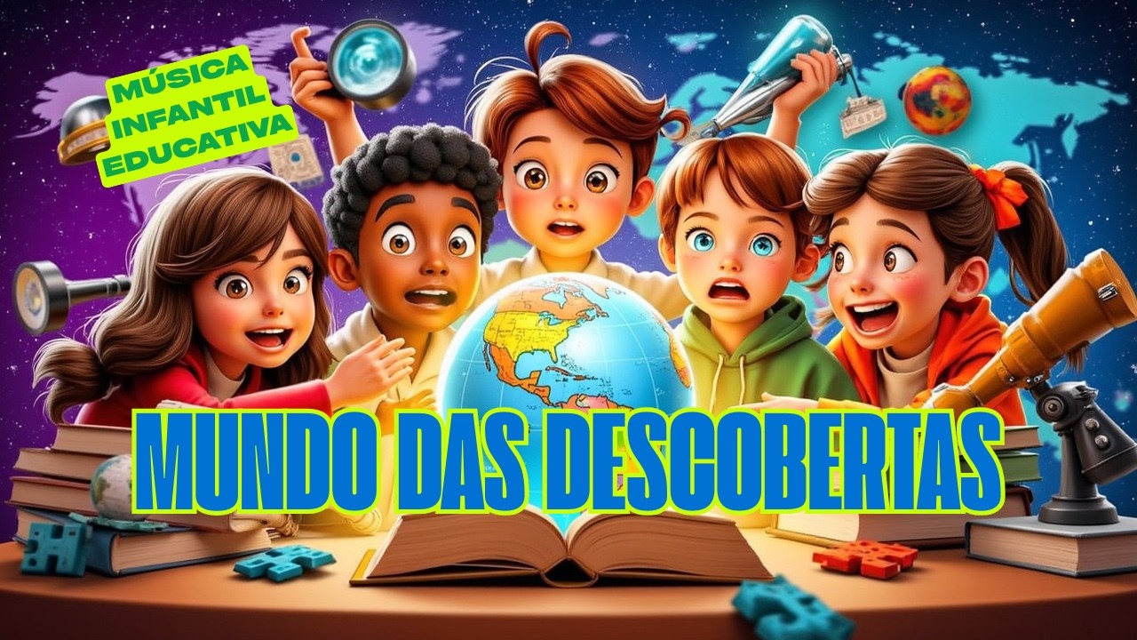 MUNDO DAS DESCOBERTAS - MÚSICA INFANTIL EDUCATIVA.