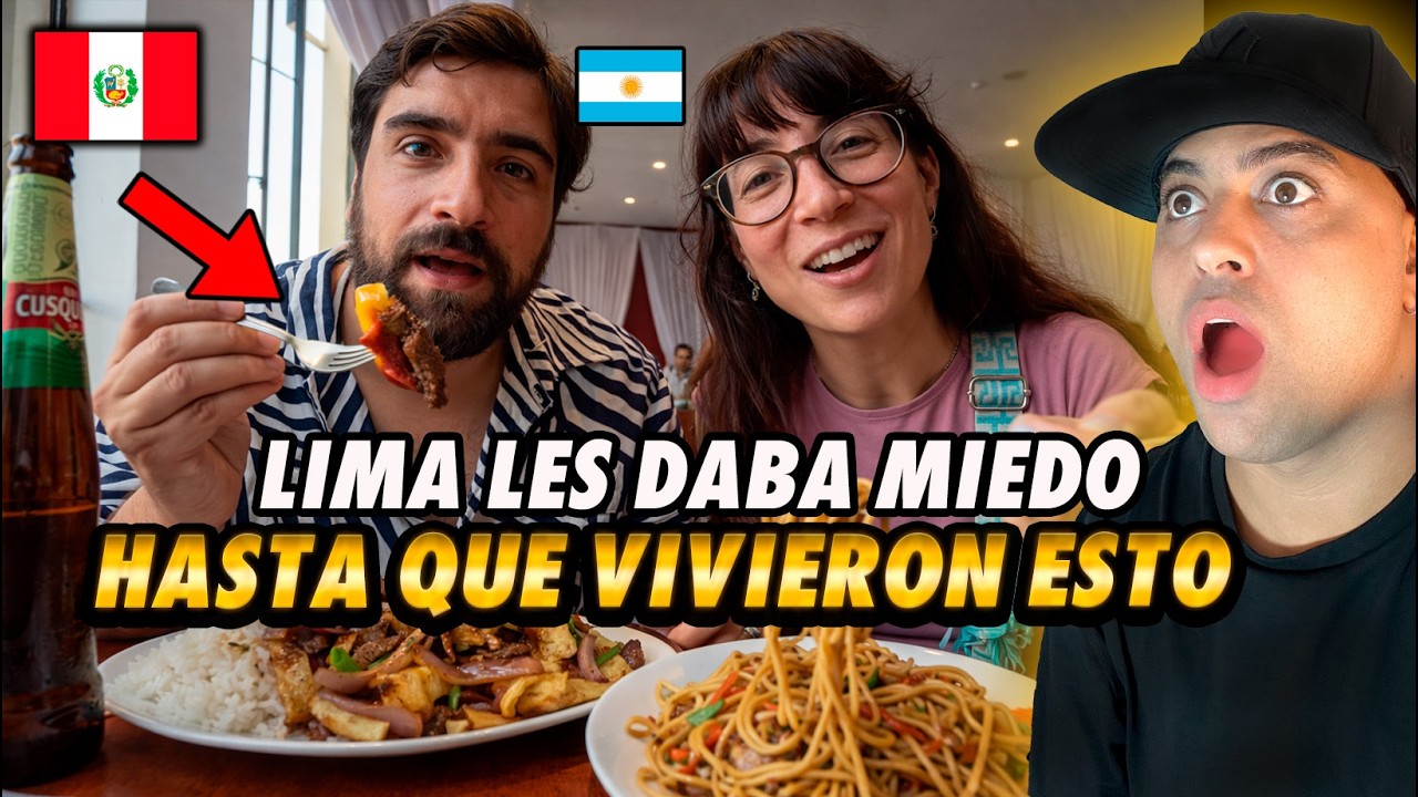 🇵🇪ARGENTINOS les dijeron no vayan al centro de lima  PENSABAN QUE ERA PELIGROSO