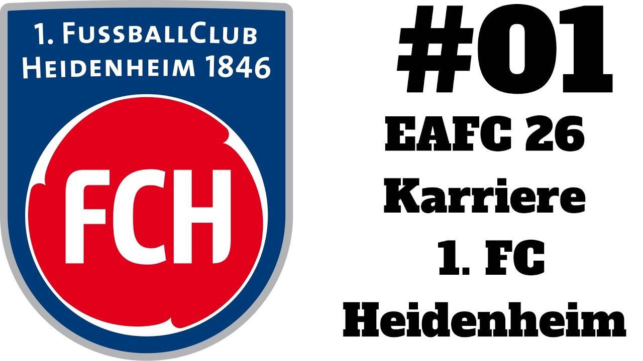 EAFC 26 Heidenheim Karriere #01: Die Rettung des Süden!!!