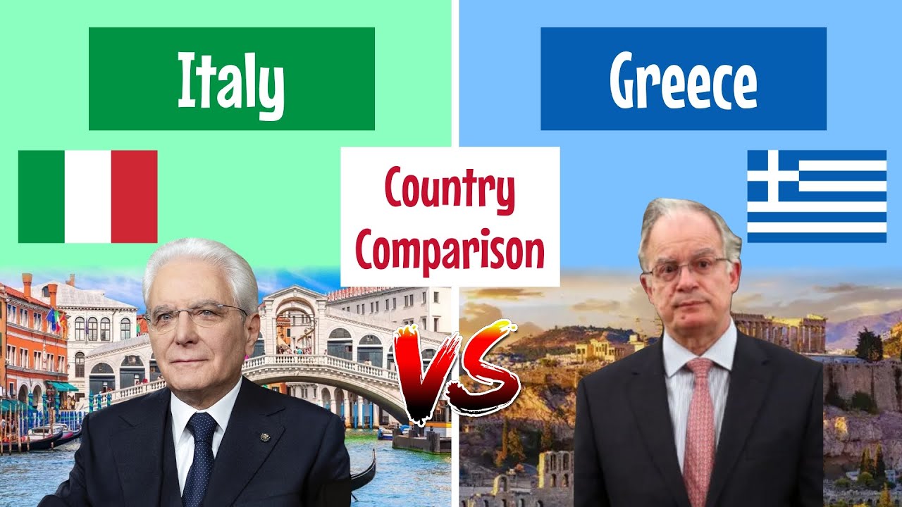 Italy vs Greece - Country Comparison