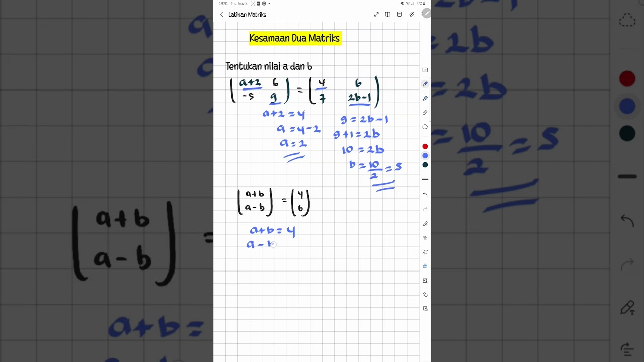 Matriks #Matriks #Matematikadasar #matematikakelas11#matematikaminat #kelas10sma #kelas12 #kakwahyu
