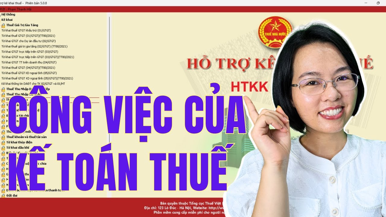 Cách TỰ TIN làm kế toán thuế: Công việc của kế toán thuế