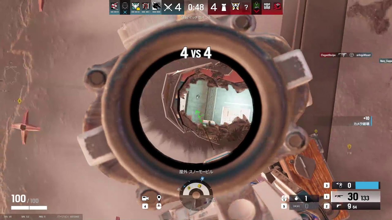 (#856) おじさんのR6Sシージ ゴルフメインの男