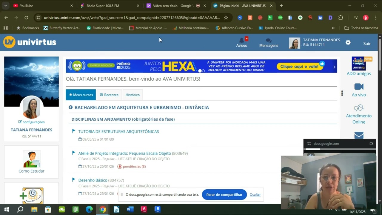 Como é fazer arquitetura e urbanismo na uninter minha experiencia completa! # uninter