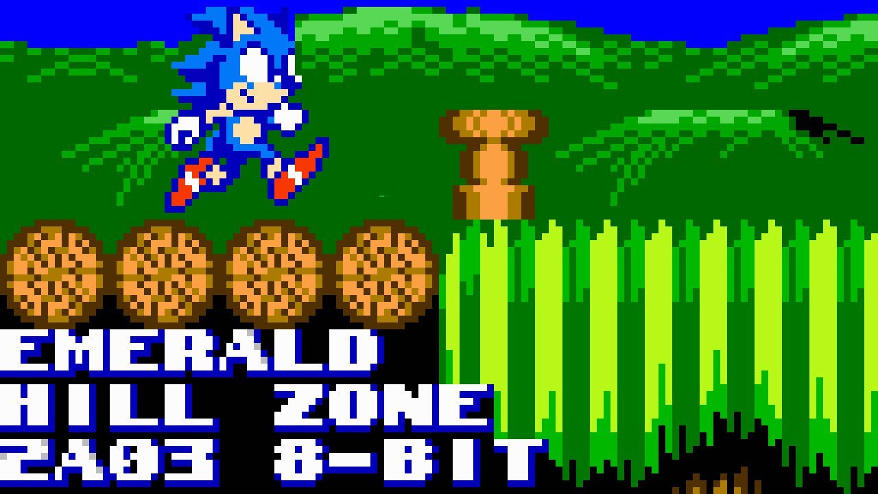 [Sonic the Hedgehog 2] Emerald Hill Zone (2A03 8-Bit)