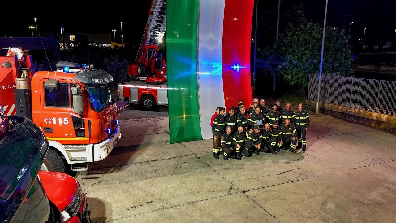 ULTIMA BEGGIATURA TINO 31-10-2025-VIGILI DEL FUOCO (ORISTANO) La mia seconda famiglia [SEZIONE D]