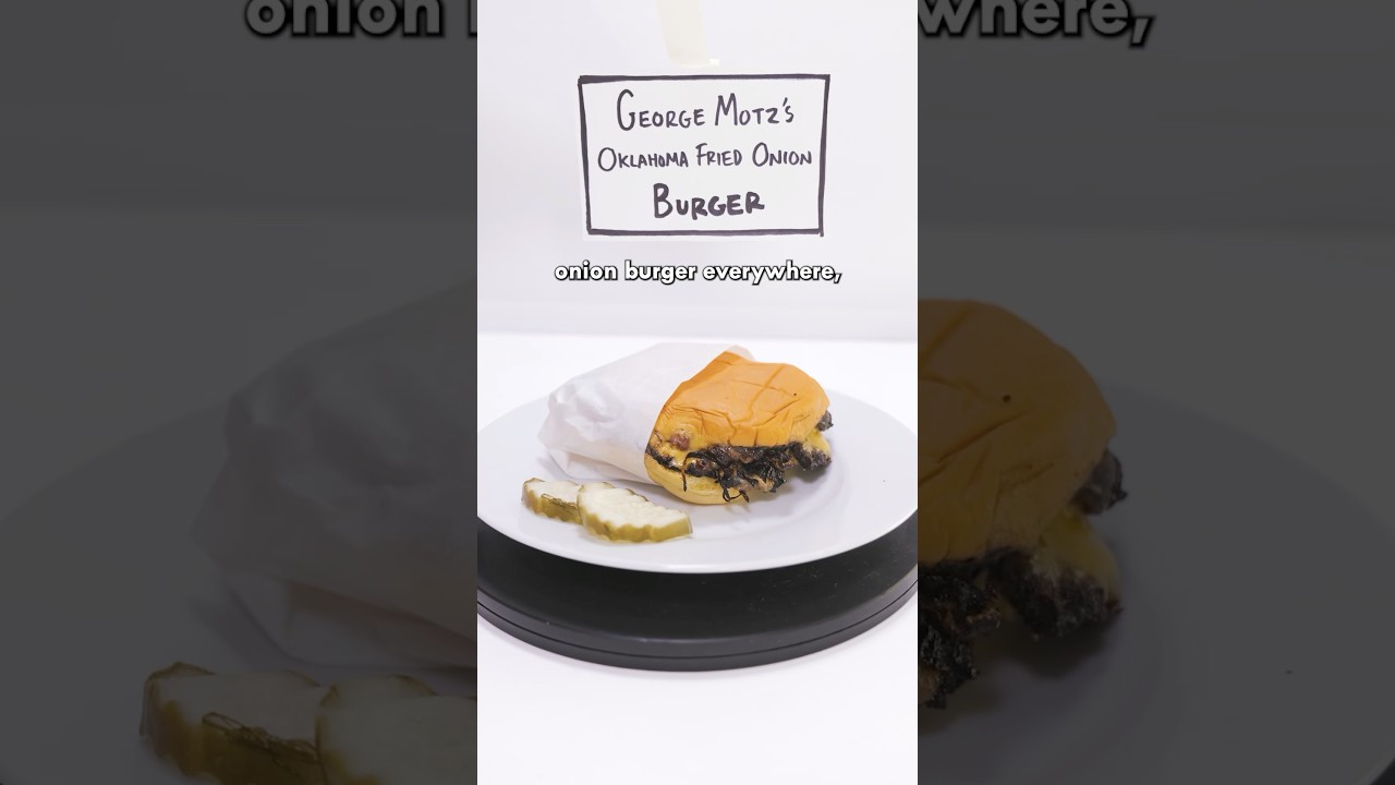 Recreating George Motz&rsquo;s Oklahoma Fried Onion Burger #cooking #food