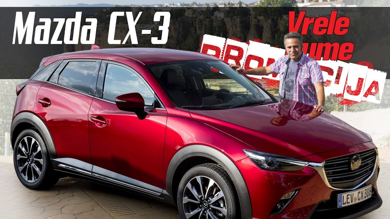 Mazda CX-3 restilizovan model (2018)  - Promocija u Malagi