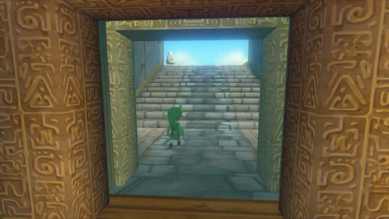 Zelda Wind Waker HD - Tower of the Gods Dungeon + Boss [HD]