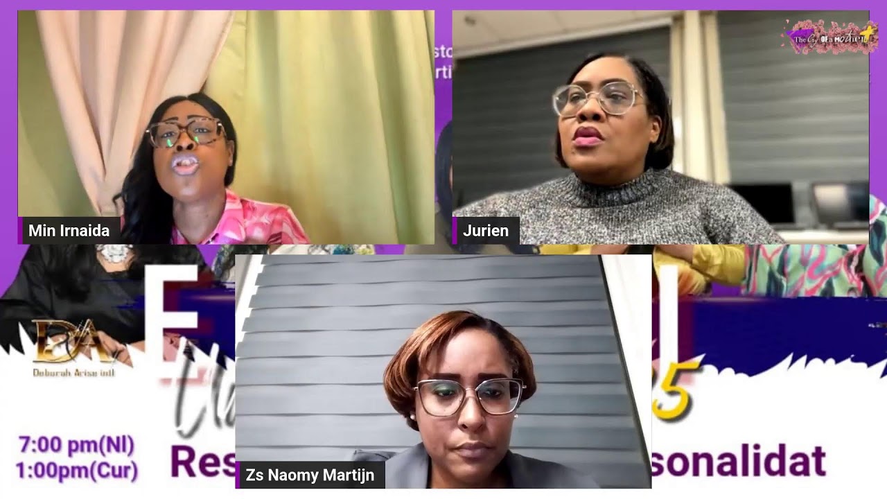 Tuesday January 13th The Cry of A Mother in Papiamentu with  Ps Samantha, Min Irnaida, Sis Jurien
