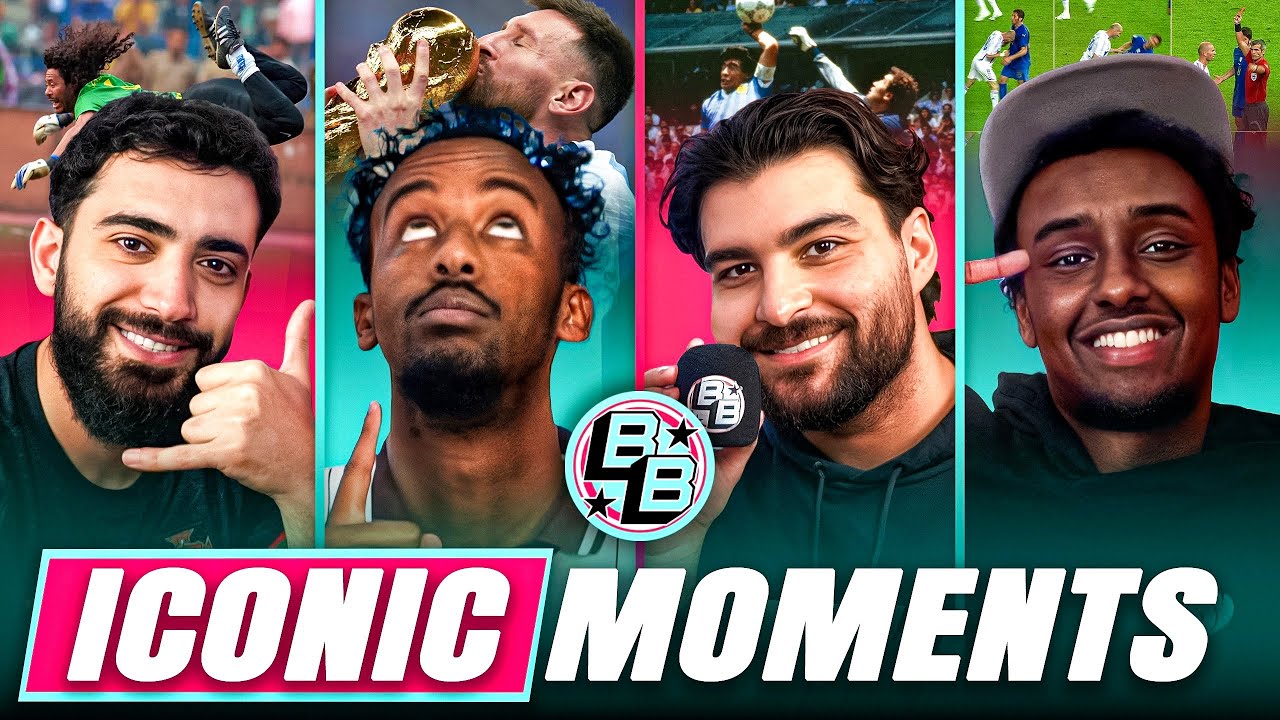 THE MOST ICONIC MOMENTS IN FOOTBALL HISTORY! (ft. Zidane, Maradona & MORE)