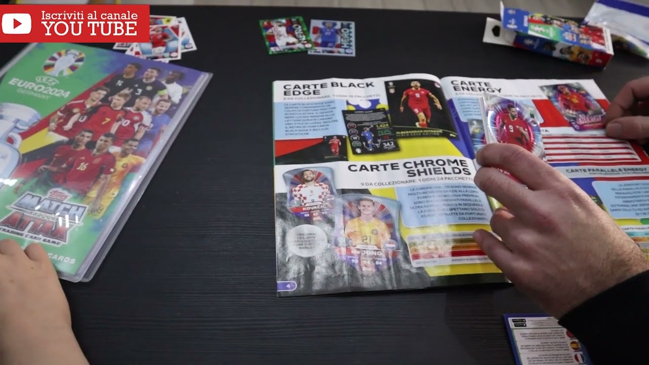 ⚽️EURO 2024 UNBOXING🇩🇪 APRIAMO PACCHETTI! - MATCH ATTAX Topps. ⚽️-Trading cards