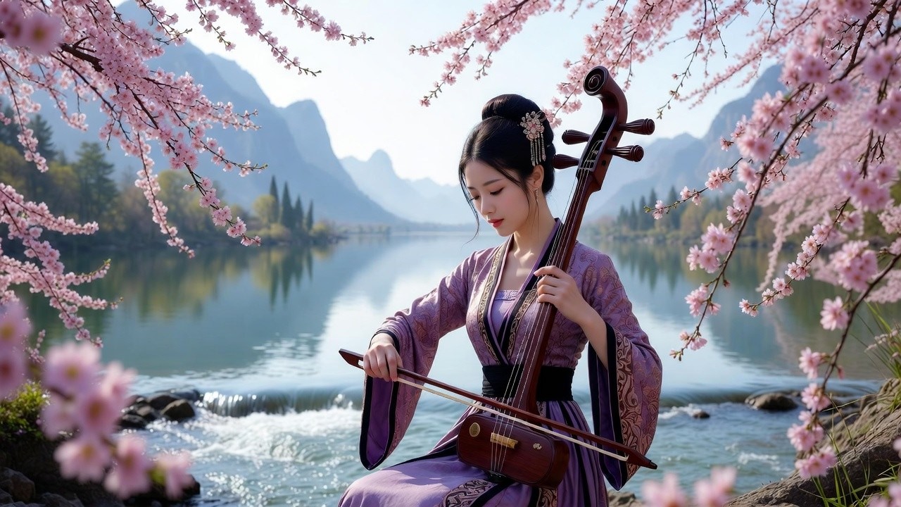 Relaxing Music  Erhu, Bamboo Flute & Guzheng for Relaxation of Mind