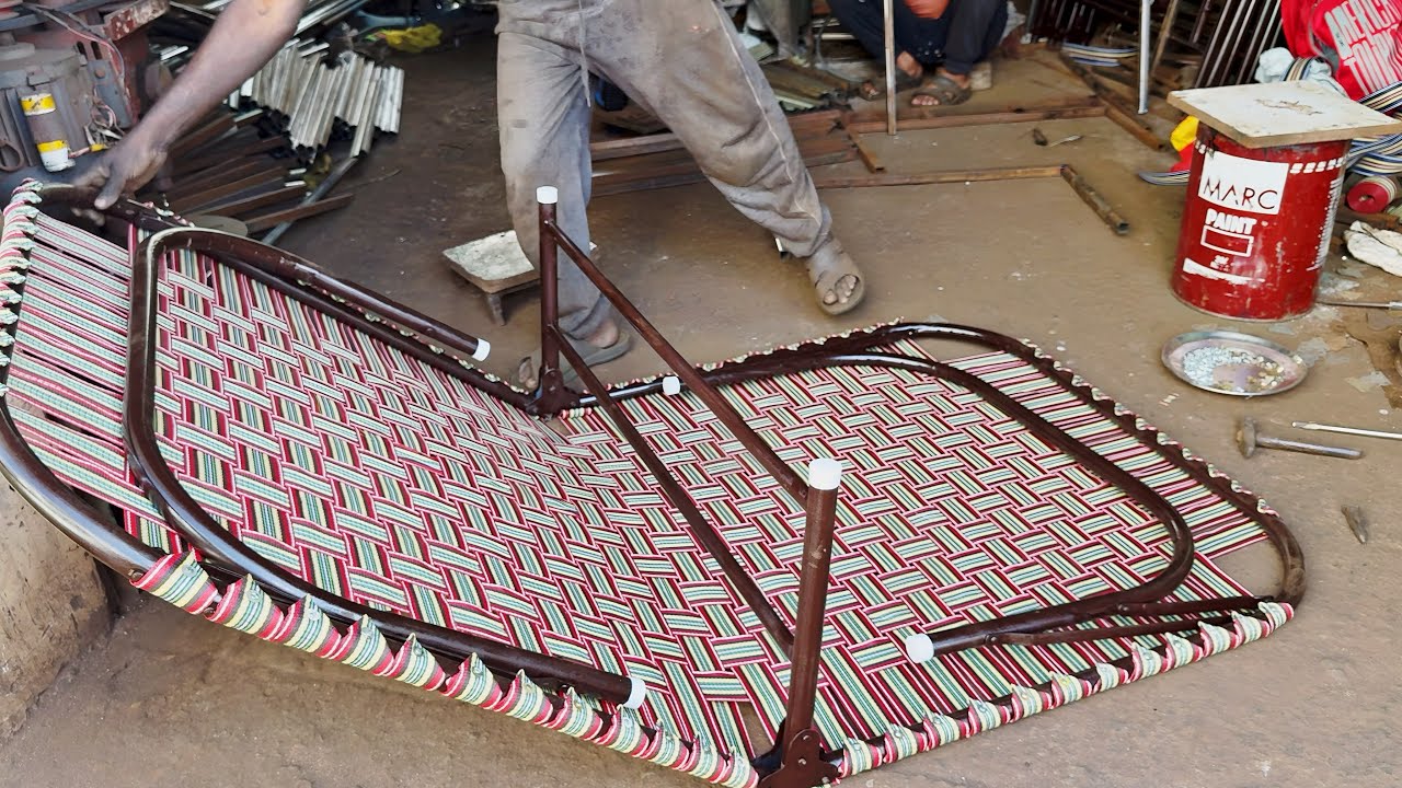 Niwar Folding Bed Manufacturing Process Step by Step 