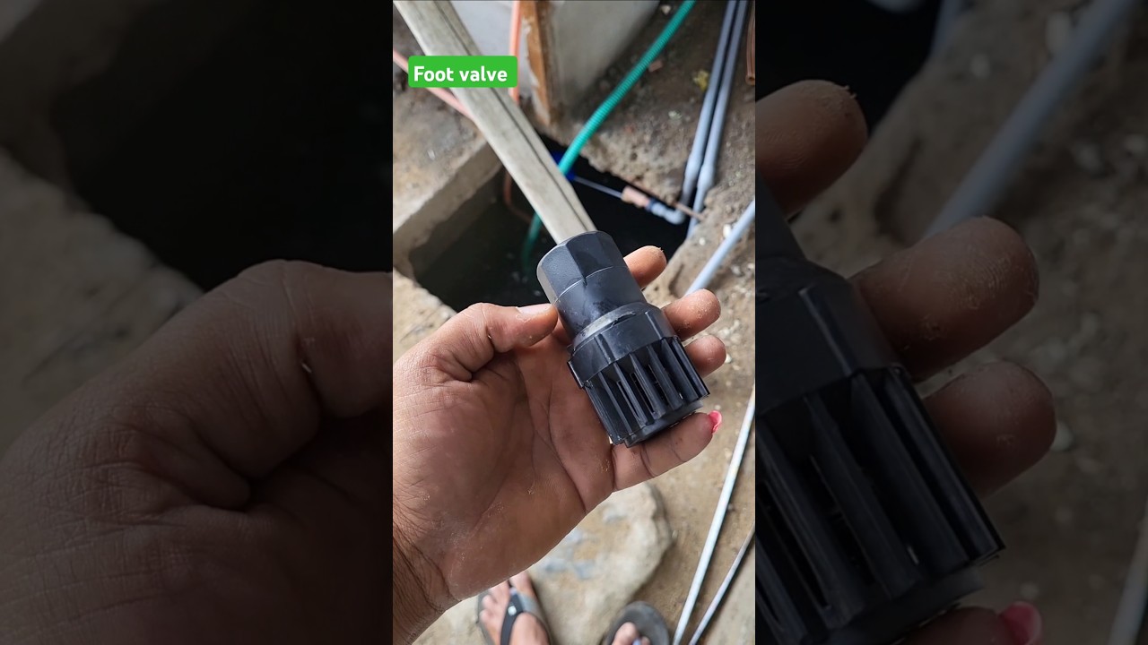 Foot Valve Details | Water Pump #footvalve #plumbing #shorts