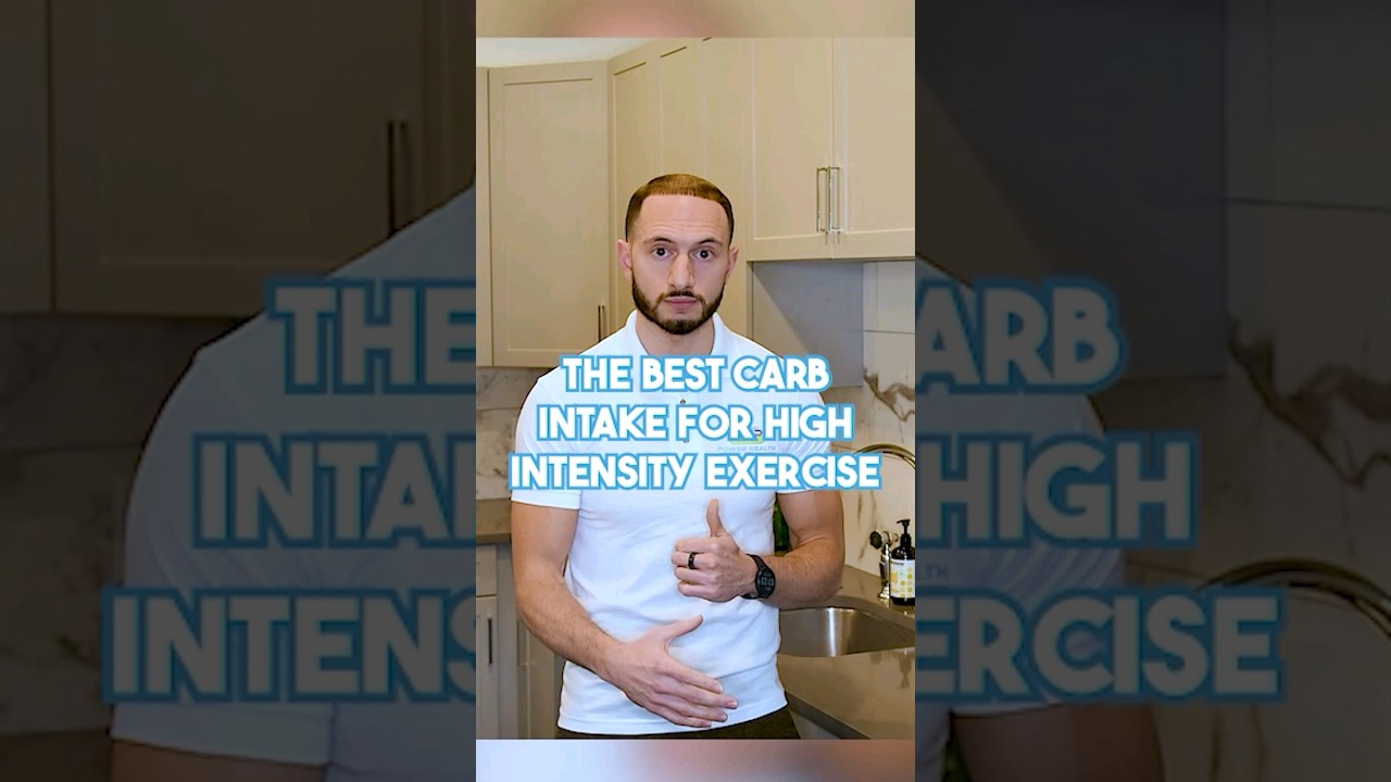 The Best Carb Intake For High Intensity Exercise #shorts #lowcarb #carbs #hiit #weightloss