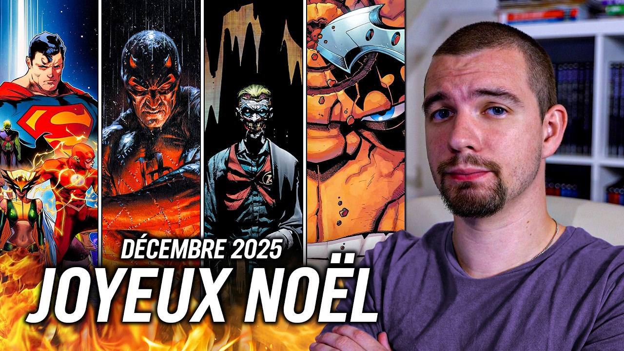 SORTIES COMICS D&Eacute;CEMBRE 2025 : Urban Comics & Panini Comics ✨