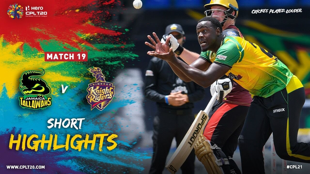 Highlights | Jamaica Tallawahs vs Trinbago Knight Riders | CPL 2021