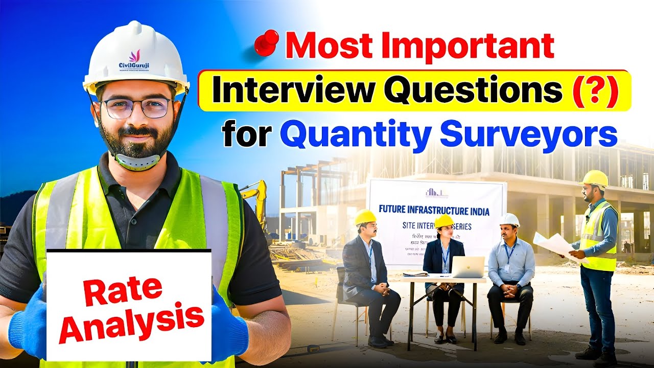 How to Answer Rate Analysis Questions in QS Interview | Overheads, Labour Productivity Explained