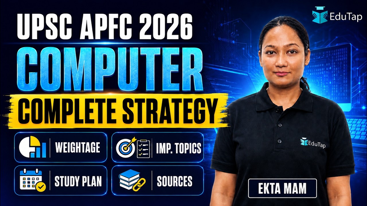 UPSC EPFO APFC 2026 Computer Preparation Strategy: Syllabus, Important Topics & Sources