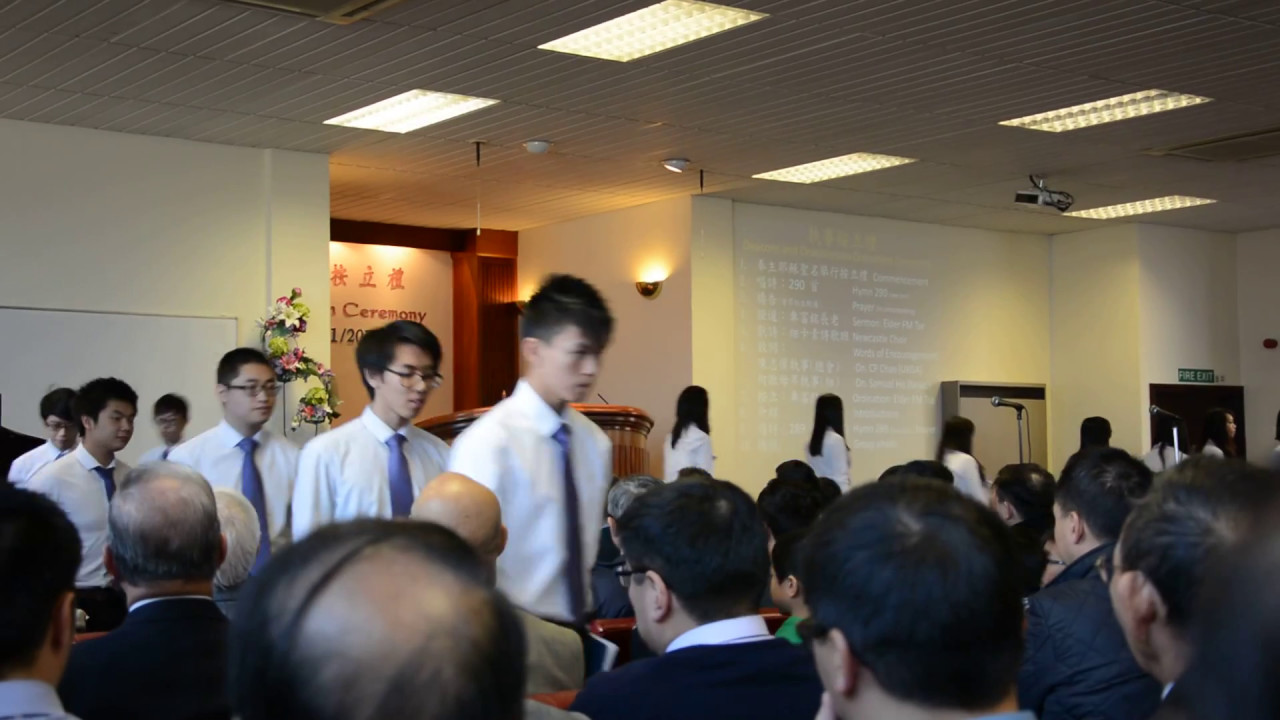Newcastle true Jesus church ordination choir (I will Serve the Lord & keepers of the faith)