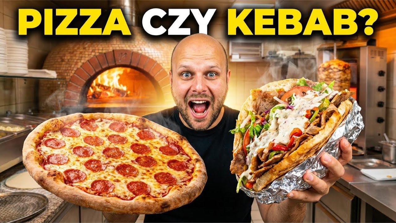 Kebab czy Pizza? 🥙🍕 Wielka Uczta na Dzień Pizzy (Live z Lokalu)