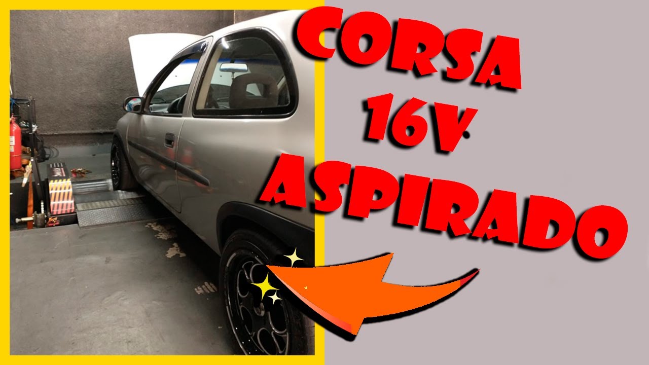 MOTOR 1.6 16V ASPIRADO - CORSINHA FEZ BONITO NO DINAMÔMETRO