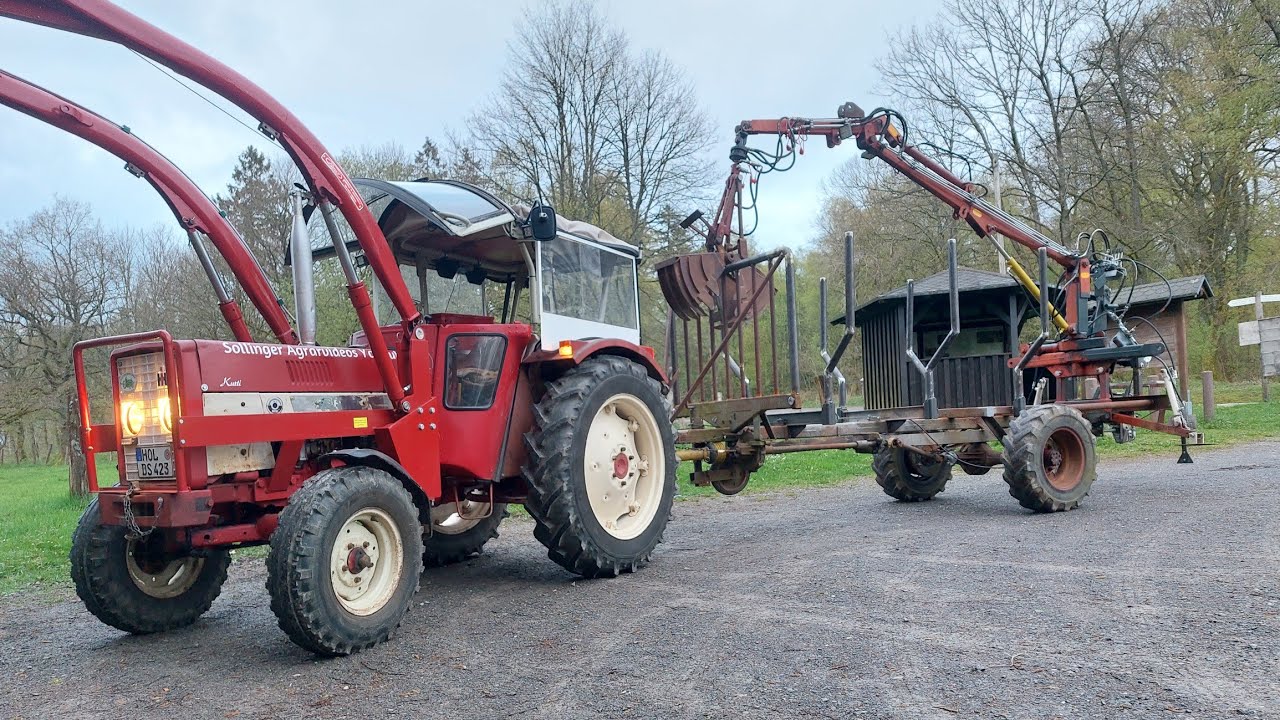 Rückewagen mit Triebachse Teil 4. Jetzt kann es los gehen 🚜💨💪🏻