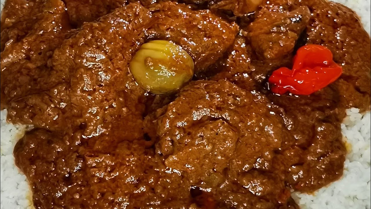 Mafé agneau/Mafé viande Sénégal