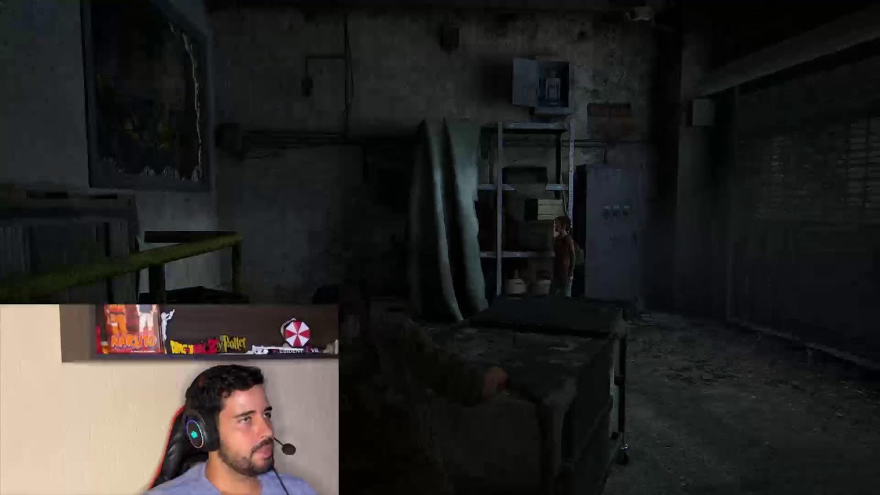 Jogando The last of us