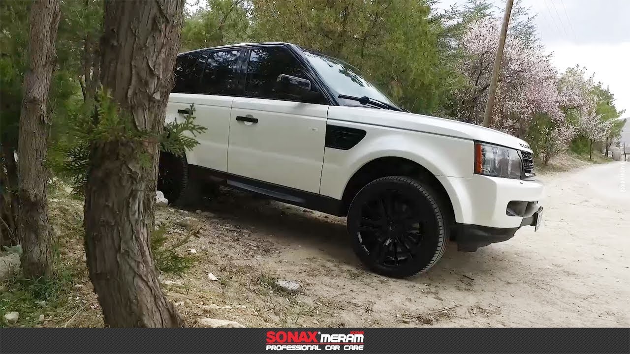 Range Rover Sport, Parlak İnci Beyaz ve Piano Black, Ara&ccedil; Kaplama