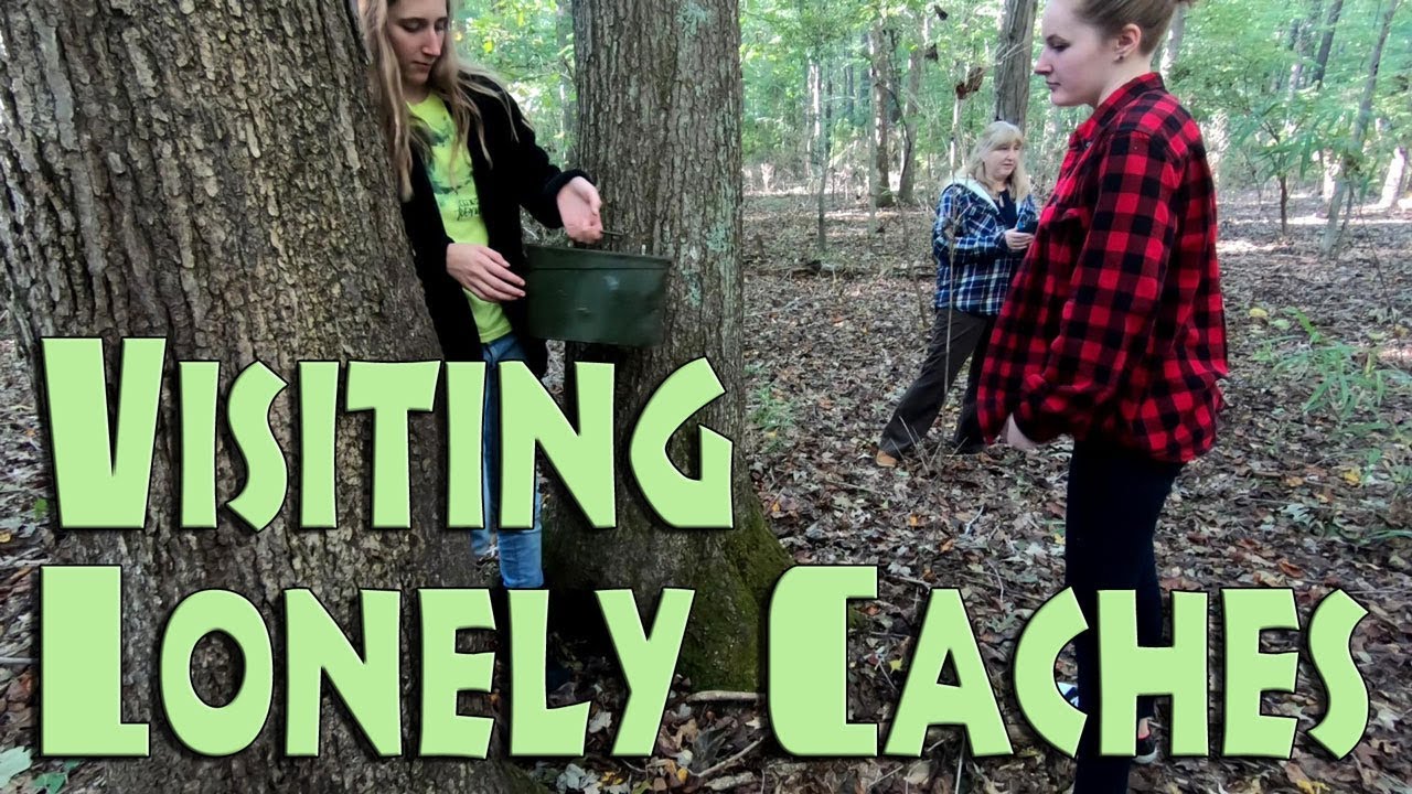 Visiting Lonely #Geocaches in the Woods