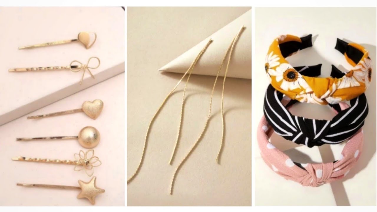 DIY Hair Accessories | Hair Accessories Making at Home | DIY Hair Clips and Hairband
