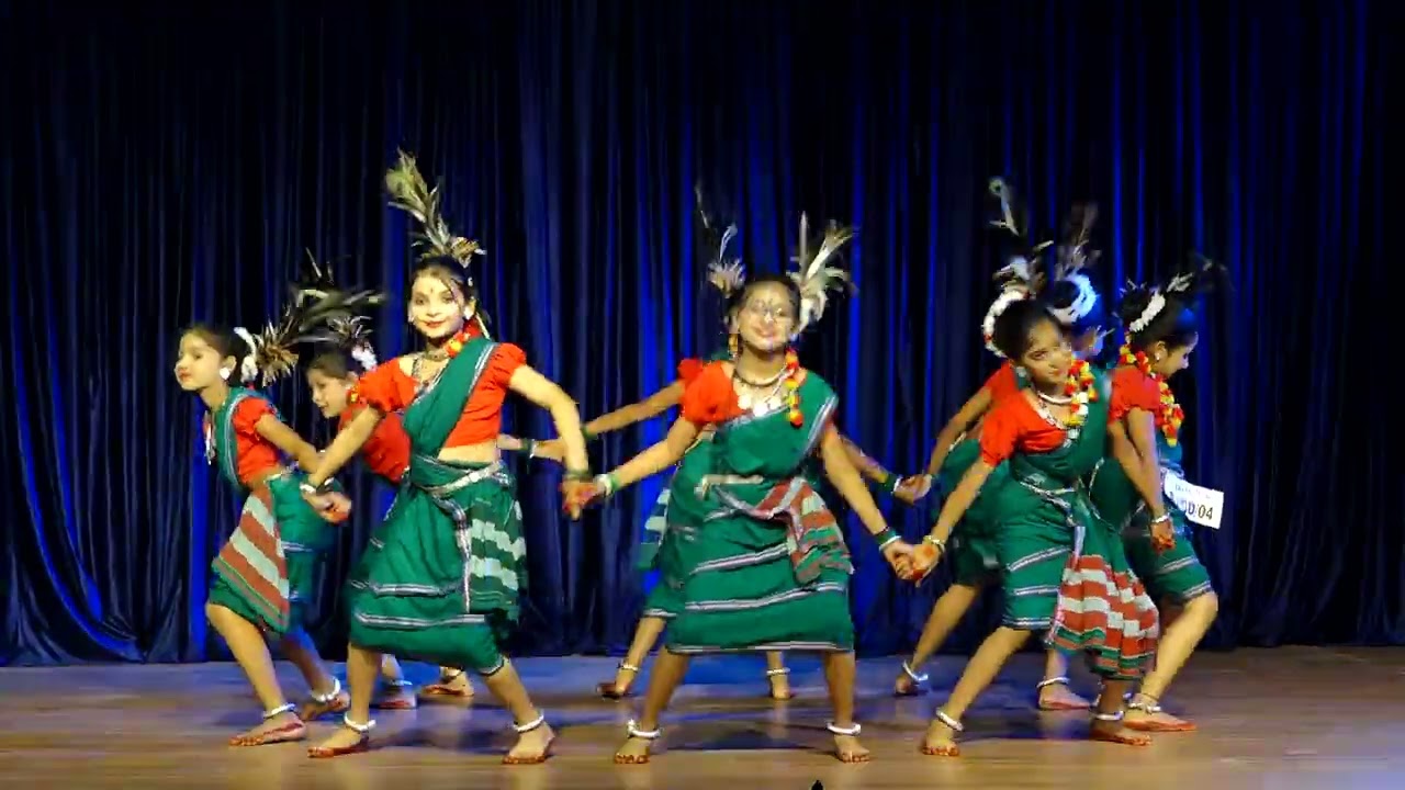 Chhattisgarhi adiwasi dance chhote  bachho ke dwara shandaar prastuti..🌿🍀