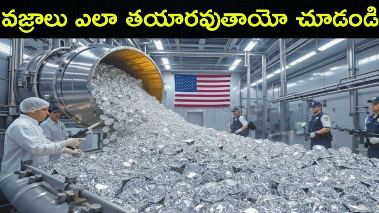 How Diamonds Are Created and Valued in Billions! | Diamond Factory Secrets