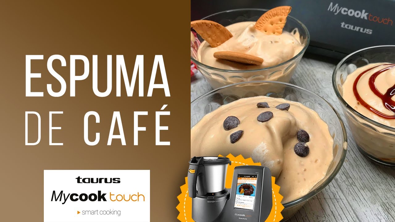 Espuma de café en MyCook Touch [Robot de Cocina] Receta Fácil