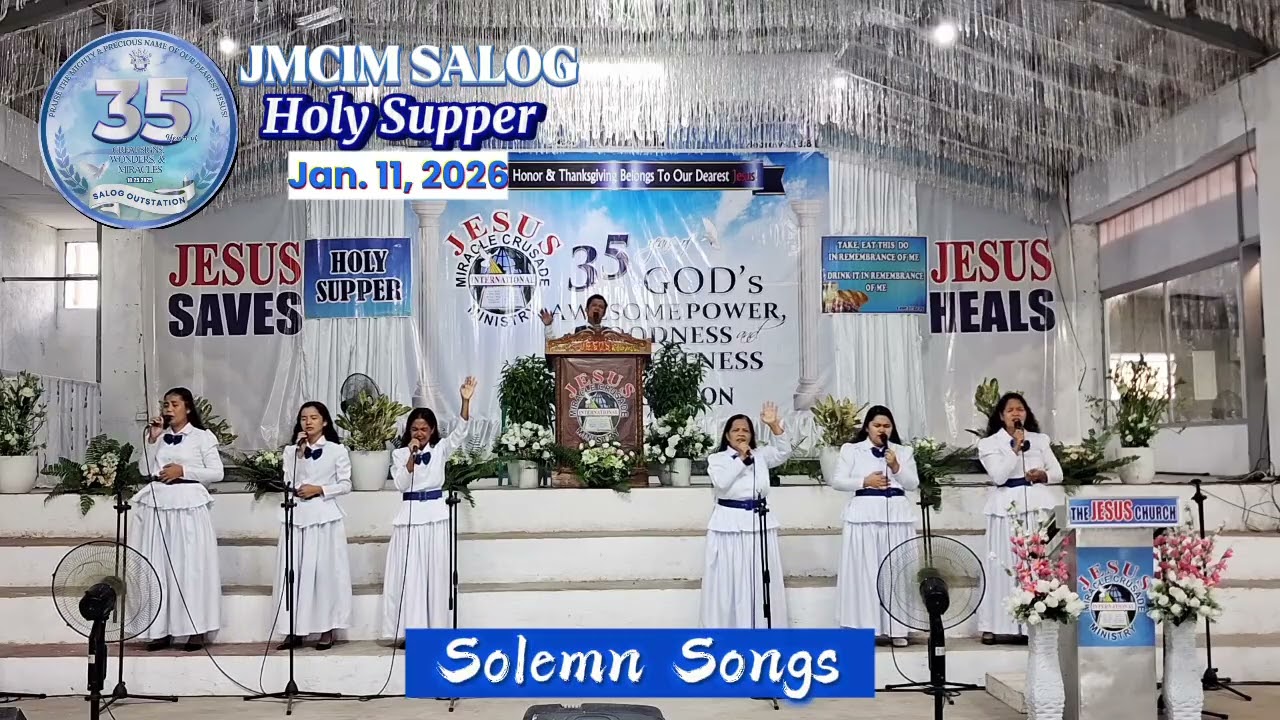 SOLEMN SONGS | JMCIM Salog | January 11, 2026