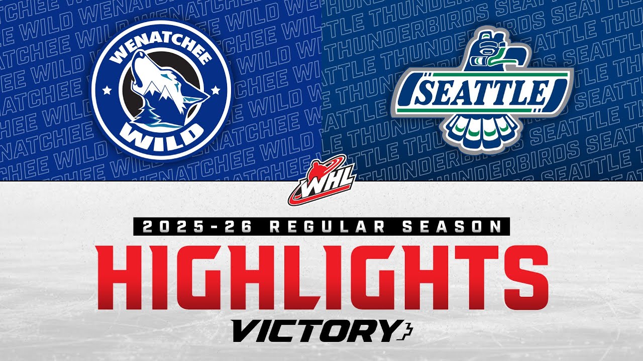 Wenatchee Wild at Seattle Thunderbirds 10/18 | WHL Highlights 2025-26