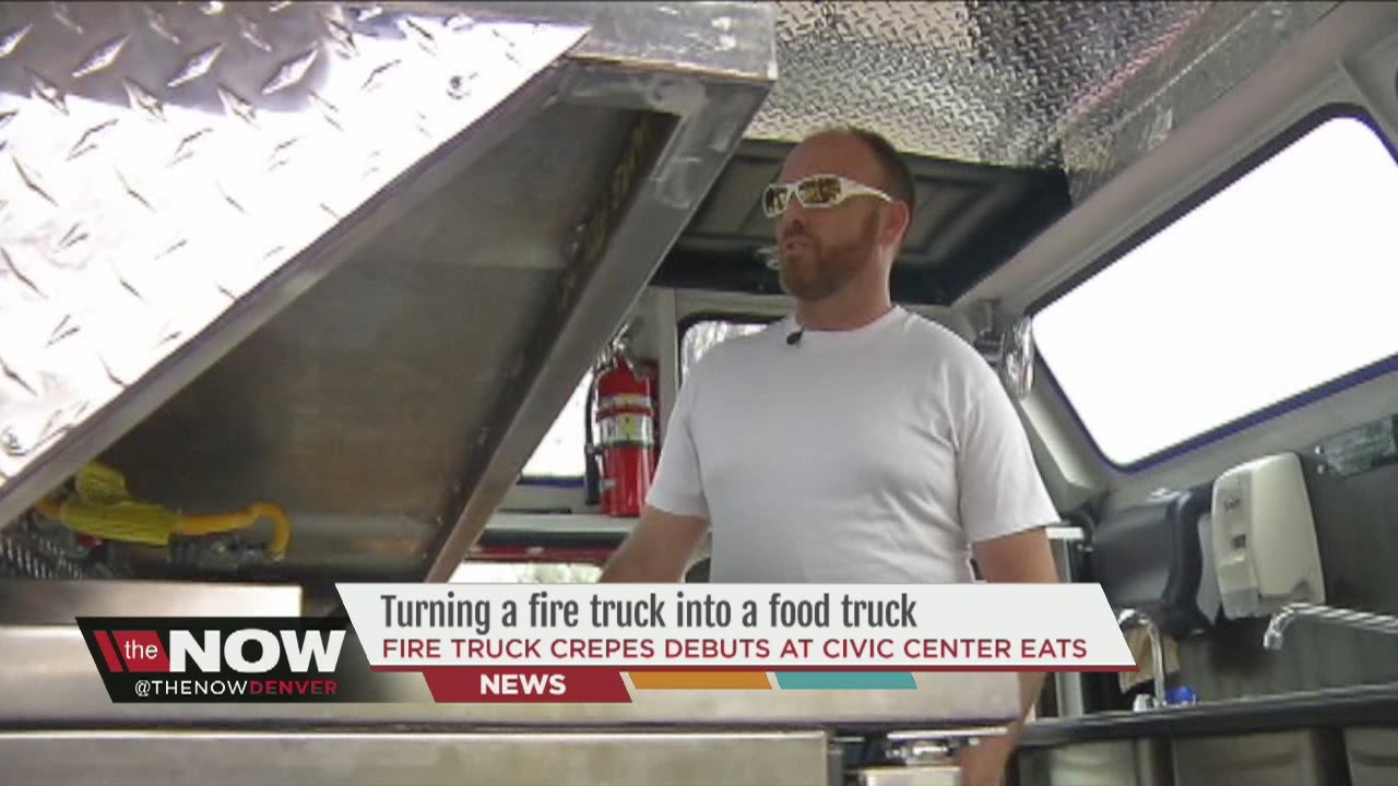 Former Colorado firefighters team up to turn a fire truck into a food truck
