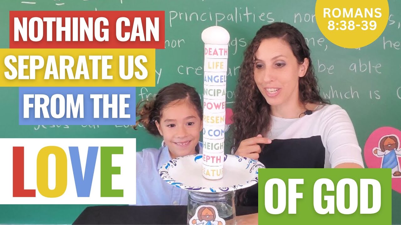 Teaching Children About God's Love | Egg Drop Object Lesson | Romans 8:38-39