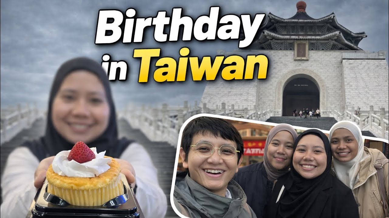 Back to Traveling After a Year on My Birthday in Taiwan 🇹🇼