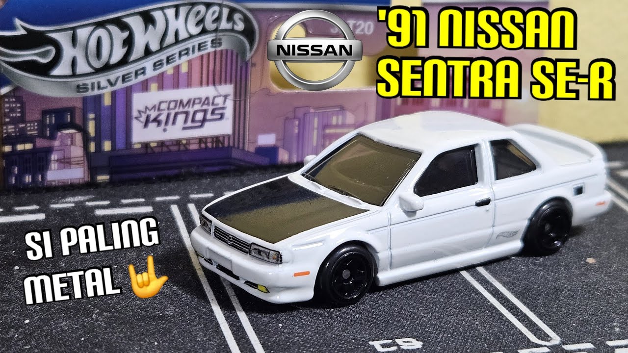 Si Paling Base Metal - Nissan Sentra SE-R Hotwheels Silver Series Compact Kings #tengterengteng