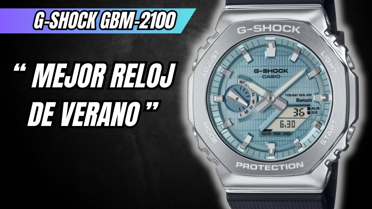 El MEJOR RELOJ CASIO G-SHOCK G-STEEL GBM-2100 para comprar en 2024 💥