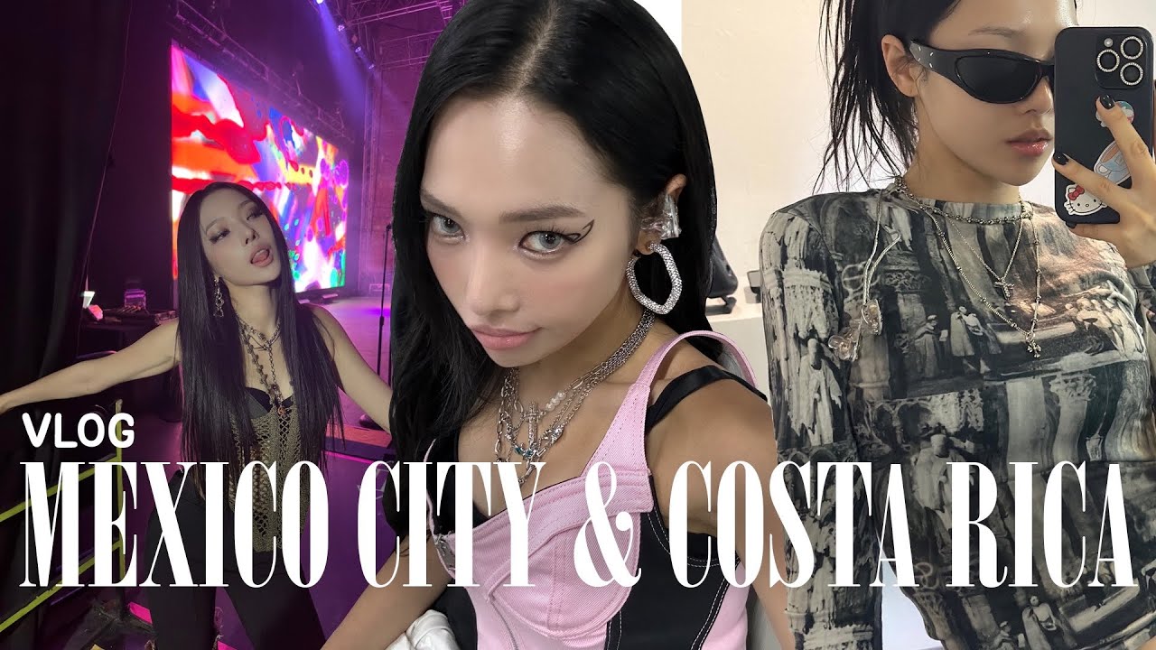 VLOG | 2023 Playground start!💚mexico city&costa rica vlog