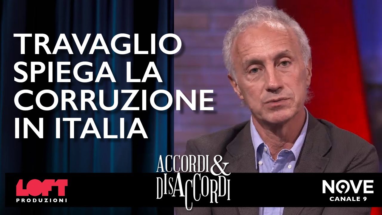 Travaglio spiega la Corruzione in Italia