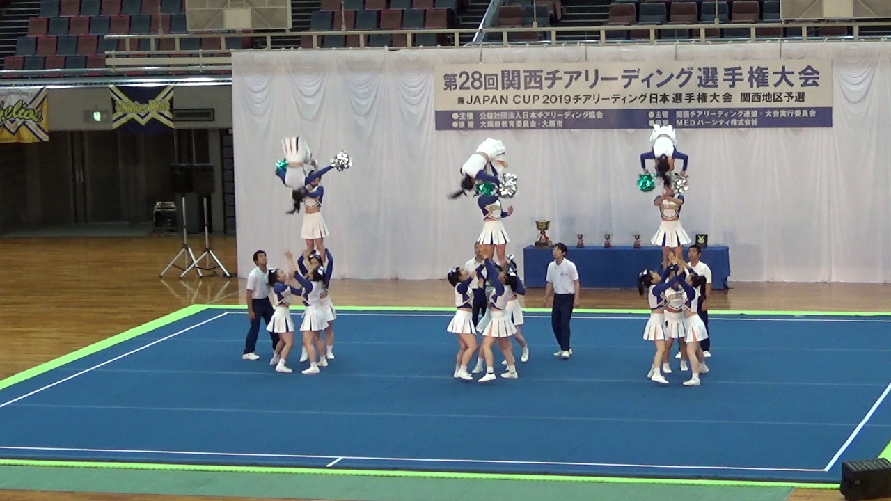 甲南女子大学 BELUGAS 準優勝 大学の部 関西大会 2019.06.09