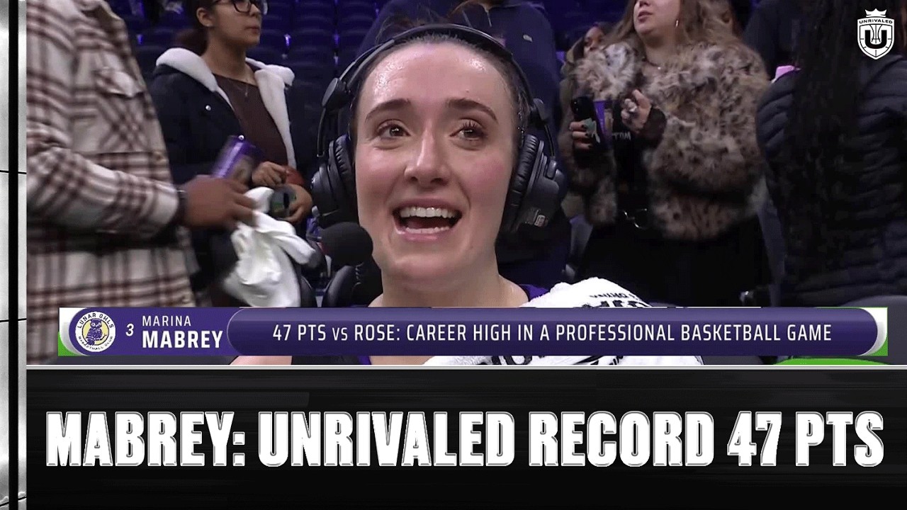 Marina Mabrey Talked Record-Setting Night, 