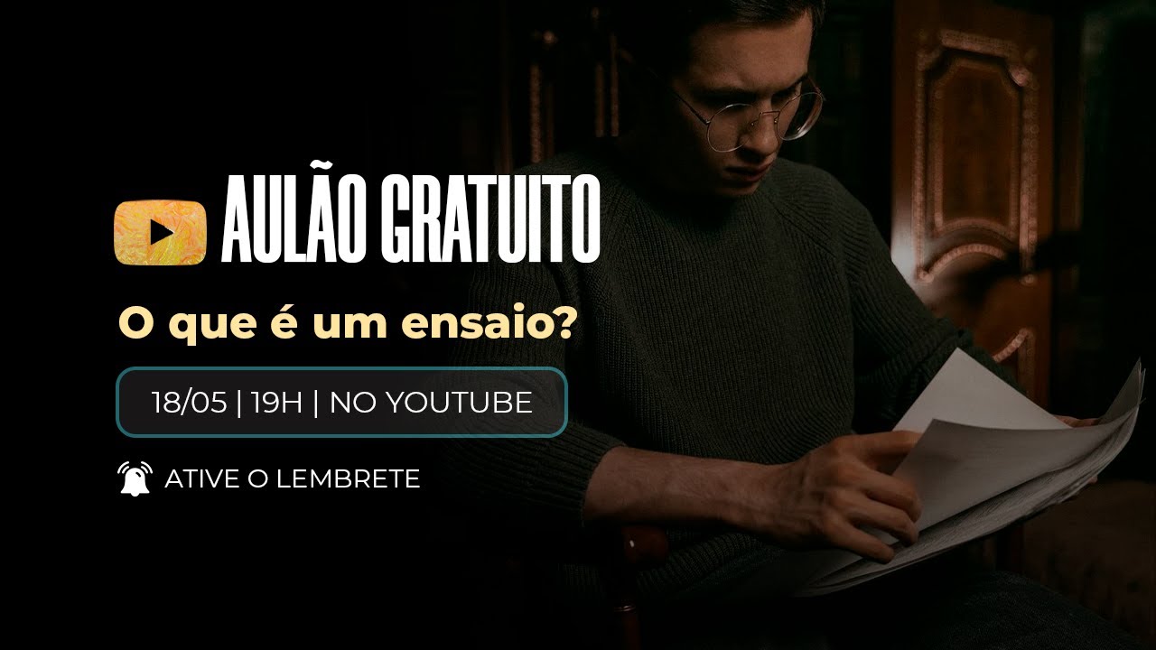 Aulão #13 - O que é um ensaio?