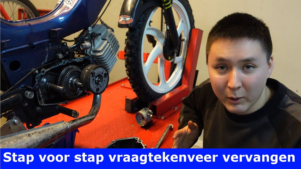 How to: Vraagtekenveer vervangen bij Tomos A35
