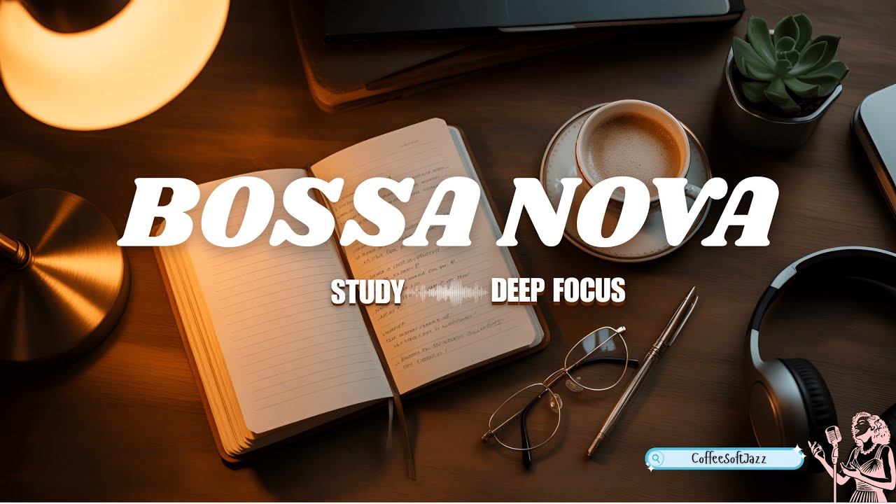Quiet Bossa Nova｜Smooth Jazz for Deep Focus & Reading 📚☕